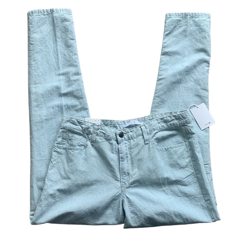 Joe’s Jeans Weekender Slim Fit Linen Sky Blue Pants Sz 30 NWT - Picture 6 of 15